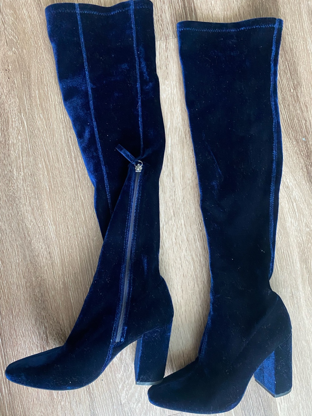 Zara knee high boots